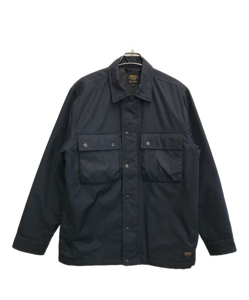 Carhartt WIP（カーハート ワークインプログレス）Carhartt WIP (カーハート) ファーゴシャツ JAC ネイビー サイズ:Mの古着・服飾アイテム