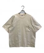 AURALEEオーラリー）の古着「STAND-UP TEE」｜アイボリー