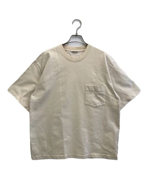 AURALEE（オーラリー）AURALEE (オーラリー) STAND-UP TEE アイボリー サイズ:SIZE 5の古着・服飾アイテム