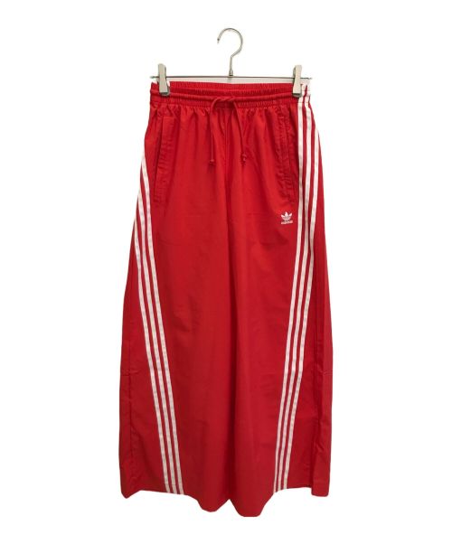 adidas（アディダス）adidas (アディダス) アディレニウム オーバーサイズ トラックパンツ レッド サイズ:XSの古着・服飾アイテム