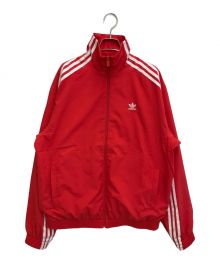 adidas（アディダス）の古着「アディレニウム オーバーサイズ トラックトップ」｜レッド