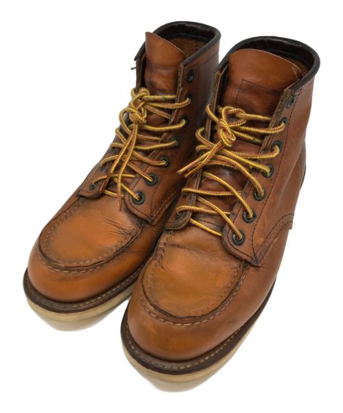 RED WING（レッドウィング）RED WING (レッドウィング) 6インチクラシック MOC ブラウン サイズ:25cmの古着・服飾アイテム