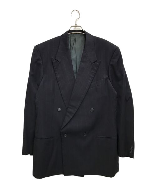 GIORGIO ARMANI（ジョルジョアルマーニ）GIORGIO ARMANI (ジョルジョアルマーニ) ダブルテーラードジャケット ネイビー サイズ:50の古着・服飾アイテム