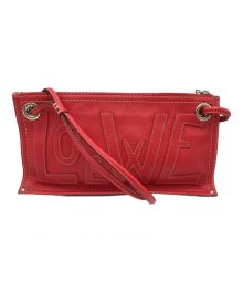 LOEWE（ロエベ）の古着「レザーミニバッグ」｜レッド