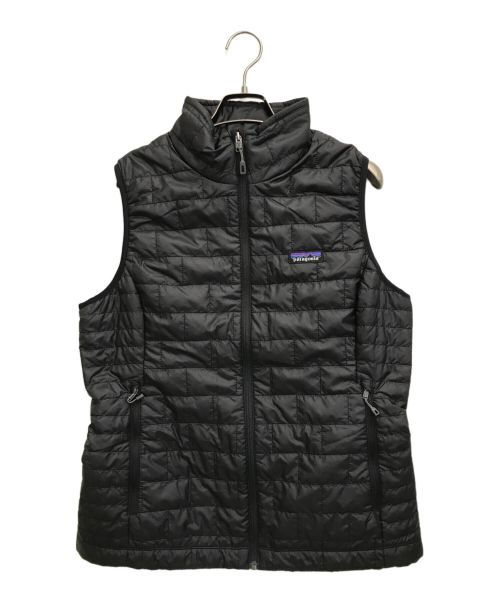 Patagonia（パタゴニア）Patagonia (パタゴニア) WOMEN'S NANO PUFF VEST ブラック サイズ:SIZE L 未使用品の古着・服飾アイテム