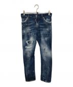 DSQUARED2ディースクエアード）の古着「SEXY TWIST JEAN」｜インディゴ