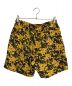 SUPREME (シュプリーム) Nylon Water Short Black Floral ブラック×イエロー サイズ:S：15000円