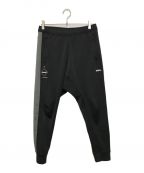 F.C.R.B.エフシーアールビー）の古着「TRAINING JERSEY PANTS」｜グレー×ブラック