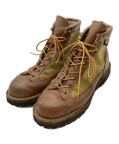 Danner（ダナー）Danner (ダナー) Danner Lightトレッキングブーツ ブラウン×カーキ サイズ:SIZE US8の古着・服飾アイテム