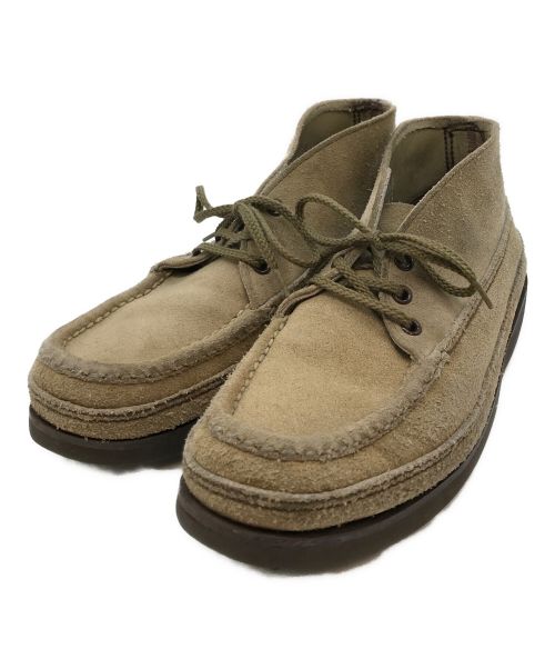 RUSSELL MOCCASIN（ラッセルモカシン）RUSSELL MOCCASIN (ラッセルモカシン) スポーティングクレイチャッカ ベージュ サイズ:SIZE 8の古着・服飾アイテム