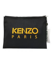 KENZO（ケンゾー）の古着「クラッチバッグ」｜イエロー×ブラック