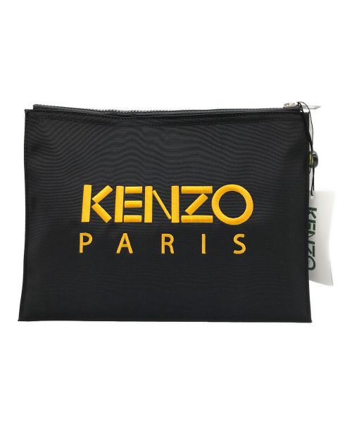 KENZO（ケンゾー）KENZO (ケンゾー) クラッチバッグ イエロー×ブラック サイズ:- 未使用品の古着・服飾アイテム