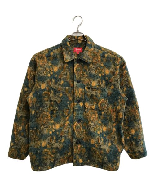 SUPREME（シュプリーム）SUPREME (シュプリーム) ペイズリーフリースシャツ マルチカラー サイズ:Sの古着・服飾アイテム