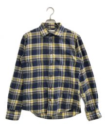 Vivienne Westwood man（ヴィヴィアン ウェストウッド マン）の古着「チェックシャツ」｜イエロー