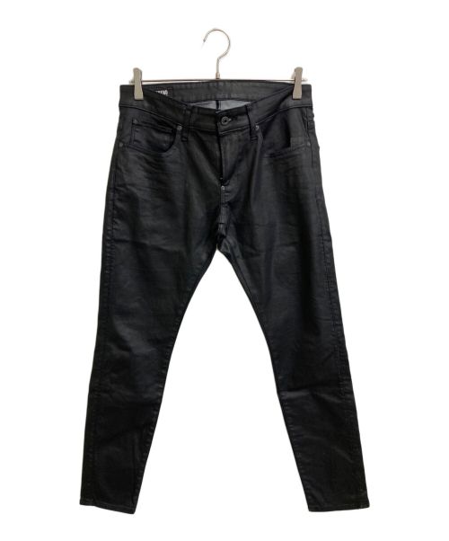 G-STAR RAW（ジースターロゥ）G-STAR RAW (ジースターロゥ) コーティングデニムパンツ ブラック サイズ:SIZE 81cm (W32/L32)の古着・服飾アイテム