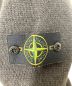 中古・古着 STONE ISLAND (ストーンアイランド) フーデッドニットジャケット ブラック サイズ:Ｌ：25000円