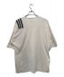 Y-3 (ワイスリー) 3-STRIPES TEE アイボリー サイズ:Ｓ：6000円