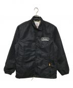 STANDARD CALIFORNIAスタンダードカリフォルニア）の古着「SD Logo Patch Coach Jacket」｜ブラック