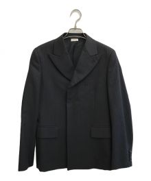 COMME des GARCONS HOMME DEUX（コムデギャルソン オム ドゥ）の古着「フライフロントテーラードジャケット」｜ブラック