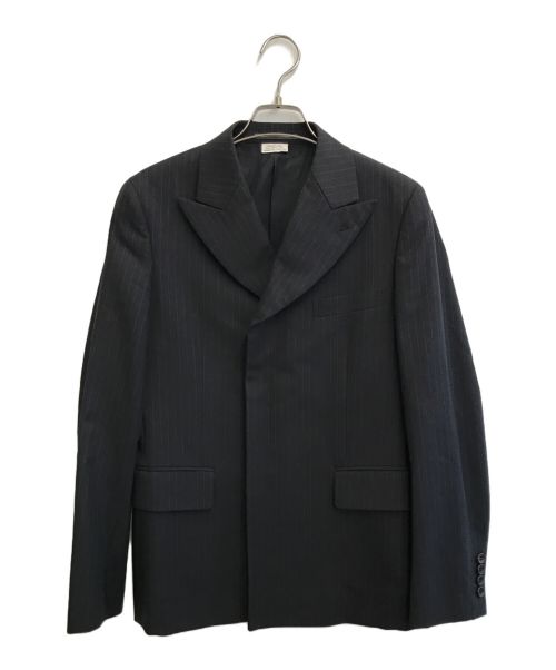 COMME des GARCONS HOMME DEUX（コムデギャルソン オム ドゥ）COMME des GARCONS HOMME DEUX (コムデギャルソン オム ドゥ) フライフロントテーラードジャケット ブラック サイズ:XSの古着・服飾アイテム