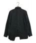 COMME des GARCONS HOMME PLUS (コムデギャルソンオムプリュス) レイヤードデザイン切替シャツ ブラック サイズ:S：25000円