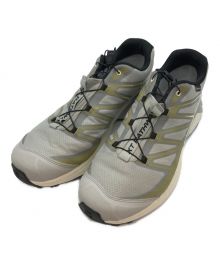 SALOMON（サロモン）の古着「XT-パスウェイゴアテックス」｜グレー×ベージュ