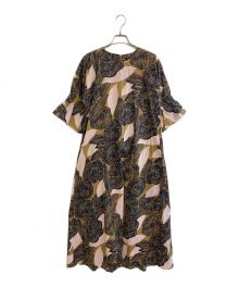 marimekko（マリメッコ）の古着「Juliaana Amur dress」｜ピンク×ベージュ