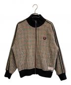 FRED PERRY×Harris Tweedフレッドペリー×ハリスツイード）の古着「ウールトラックジャケット」｜マルチカラー