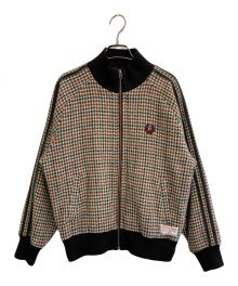 FRED PERRY×Harris Tweed（フレッドペリー×ハリスツイード）の古着「ウールトラックジャケット」｜マルチカラー