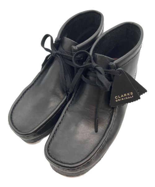 CLARKS（クラークス）CLARKS (クラークス) ワラビーシューズ ブラック サイズ:26.5の古着・服飾アイテム