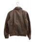 A.P.C. (アーペーセー) レザージャケット ブラウン サイズ:S：9000円