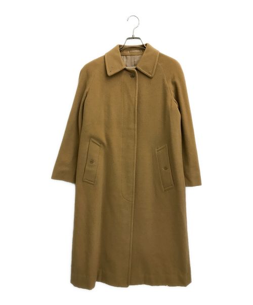 Burberry's（バーバリーズ）Burberry's (バーバリーズ) カシミヤステンカラーコート ベージュ サイズ:Sの古着・服飾アイテム