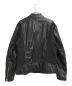 G-STAR RAW (ジースターロゥ) MOTAC DC BIKER LETHER JKT ブラック サイズ:L：15000円