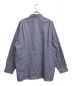 Graphpaper (グラフペーパー) High Count Broad Regular Collar Shirt ブルー×ホワイト サイズ:Free：15000円