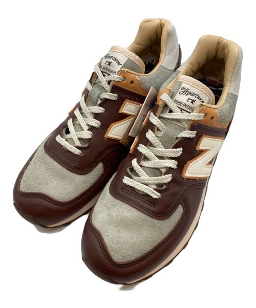 NEW BALANCE（ニューバランス）NEW BALANCE (ニューバランス) the Apartment (ジ アパートメント) UK576 ブラウン サイズ:27cm 未使用品の古着・服飾アイテム