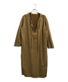 STEVEN ALAN（スティーブンアラン）の古着「SMOCK LONG DRESS」｜ブラウン