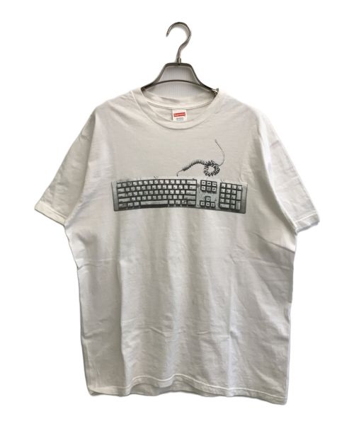 SUPREME（シュプリーム）SUPREME (シュプリーム) keyboard tee ホワイト サイズ:Lの古着・服飾アイテム