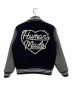 HUMAN MADE (ヒューマンメイド) VARSITY JACKET ネイビー×グレー サイズ:Ｍ：80000円