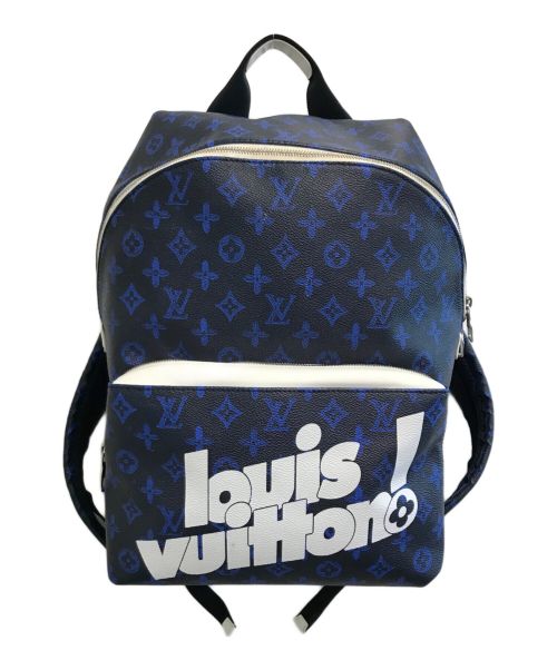 LOUIS VUITTON（ルイ ヴィトン）LOUIS VUITTON (ルイ ヴィトン) ディスカバリーバックパックPM ブルー×ホワイト サイズ:-の古着・服飾アイテム