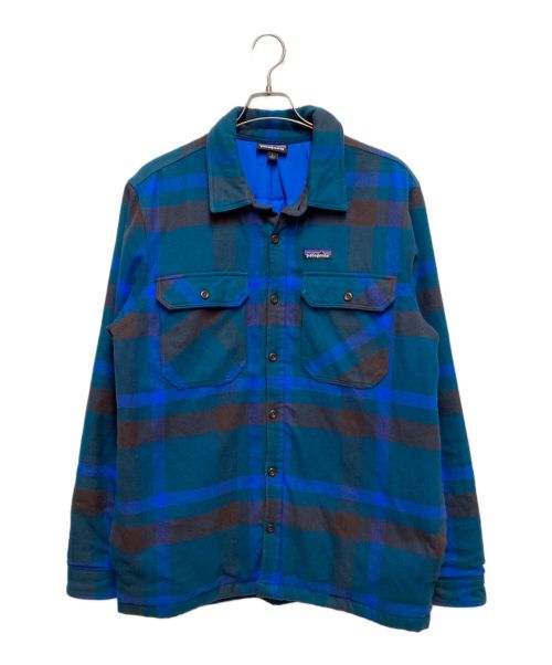 Patagonia（パタゴニア）Patagonia (パタゴニア) FJORD FRANNEL LKT ブルー サイズ:Lの古着・服飾アイテム