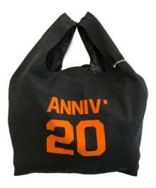 MM6 Maison Margiela（エムエムシックス メゾンマルジェラ）の古着「ANNIV20トートバッグ」｜ブラック×オレンジ