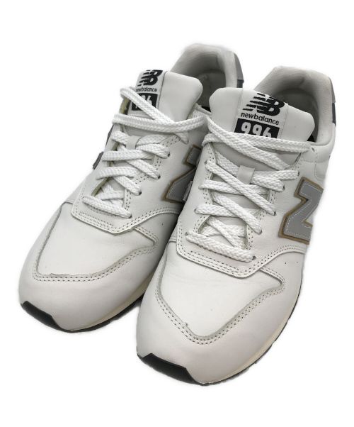 NEW BALANCE（ニューバランス）NEW BALANCE (ニューバランス) ローカットスニーカー ホワイト サイズ:27cmの古着・服飾アイテム