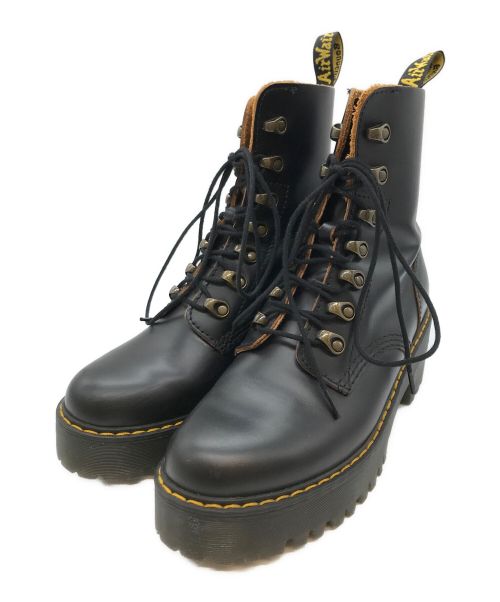 Dr.Martens（ドクターマーチン）Dr.Martens (ドクターマーチン) Leona ブラック サイズ:24の古着・服飾アイテム