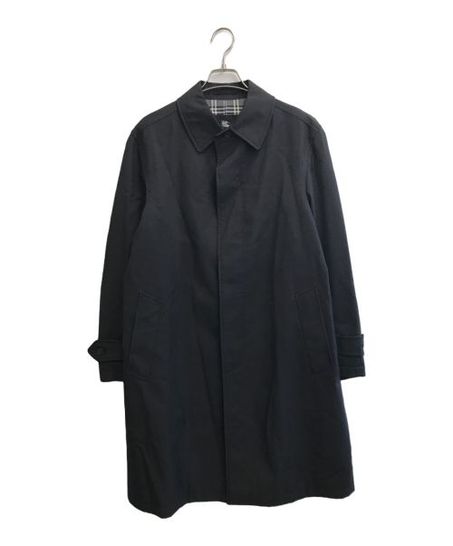 BURBERRY BLACK LABEL（バーバリーブラックレーベル）BURBERRY BLACK LABEL (バーバリーブラックレーベル) ステンカラーコート ブラック サイズ:SIZE Mの古着・服飾アイテム