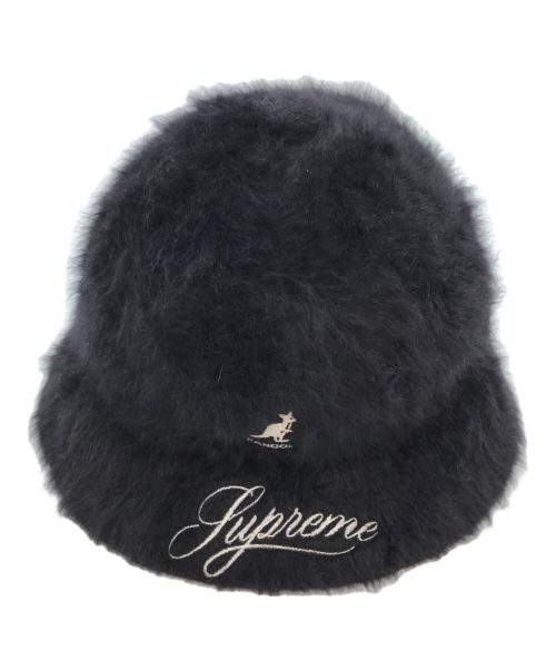 SUPREME（シュプリーム）Supreme (シュプリーム) KANGOL (カンゴール) Furgora Casual hat ブラック サイズ:-の古着・服飾アイテム