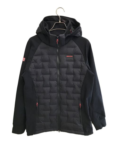 BRIEFING（ブリーフィング）BRIEFING (ブリーフィング) HYBRID DOWN PARKA ブラック サイズ:SIZE Mの古着・服飾アイテム