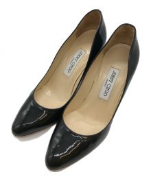 JIMMY CHOO（ジミーチュウ）の古着「ヒールパンプス」｜ブラック