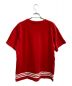 adidas (アディダス) GUCCI (グッチ) コットンジャージーTシャツ レッド サイズ:XS：25000円