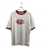 PALACEパレス）の古着「リンガーTシャツ」｜ホワイト