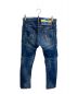 DSQUARED2 (ディースクエアード) TIDY BIKER JEAN インディゴ サイズ:44：17000円